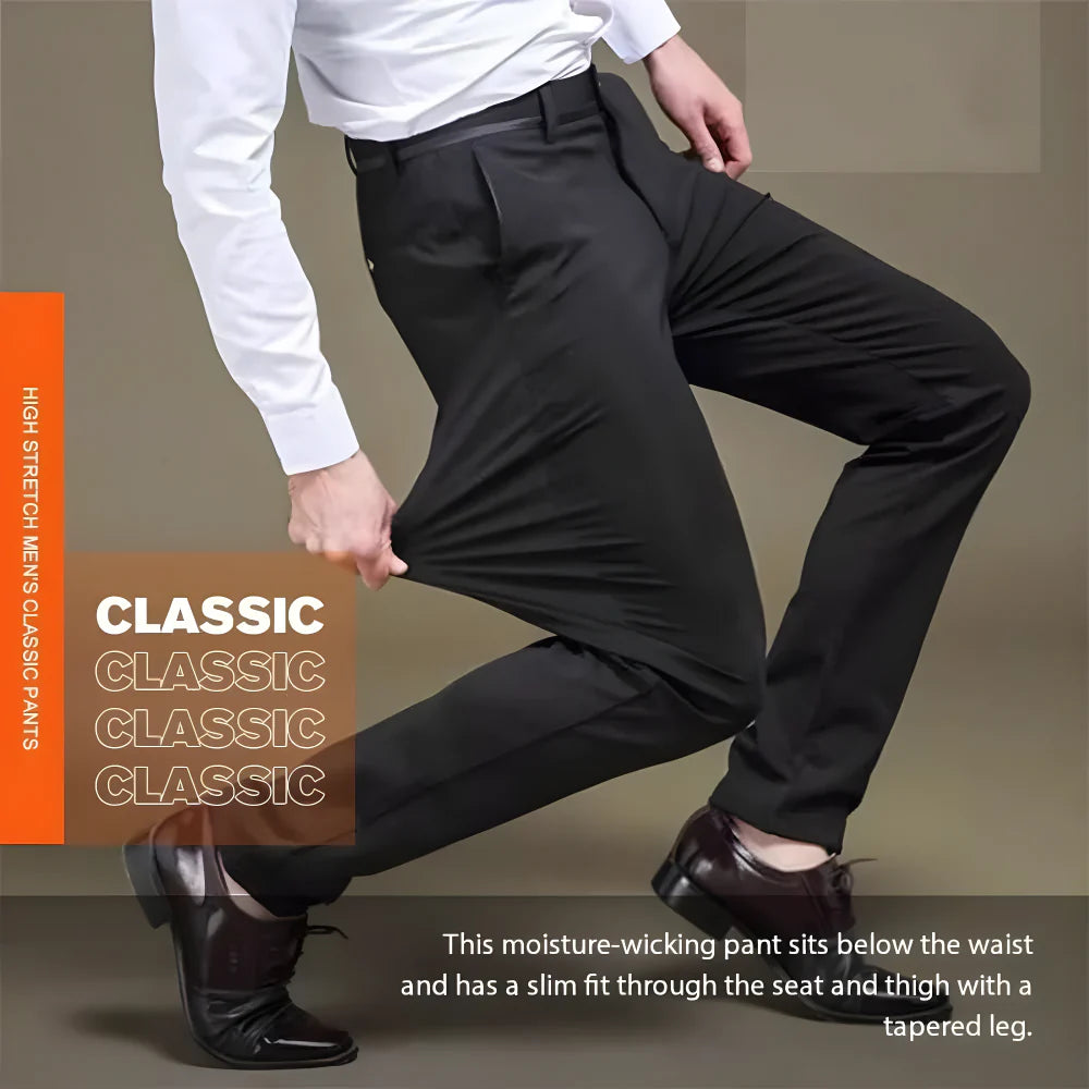 Men’s Stretch Dress Pants 3 Pack clothing