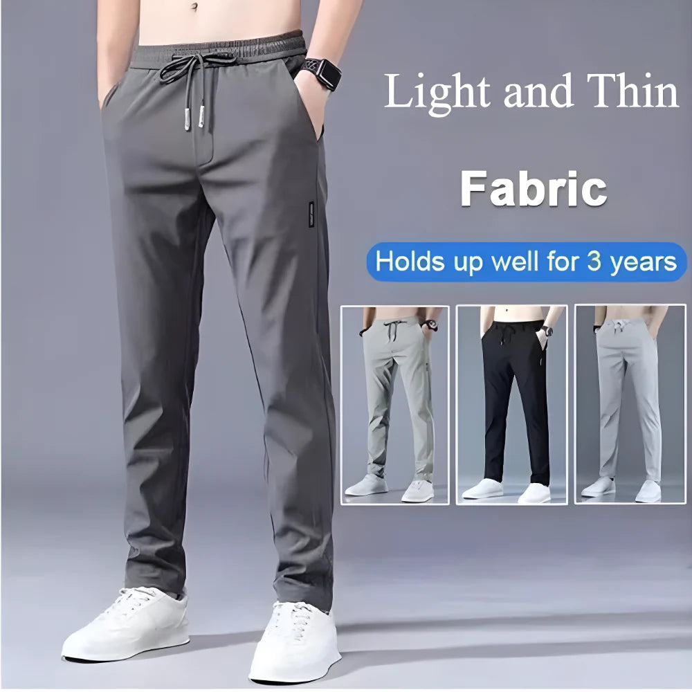 Men's Straight Track Pants (Pack of 2)