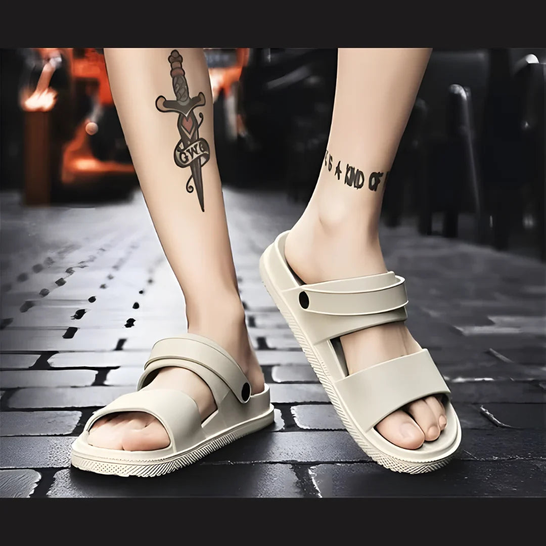 Men’s Stylish Breathable Casual Sandal Black