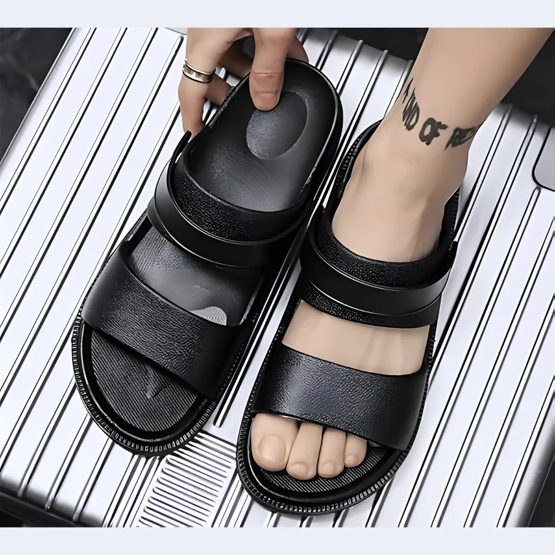 Men’s Stylish Breathable Casual Sandal Black