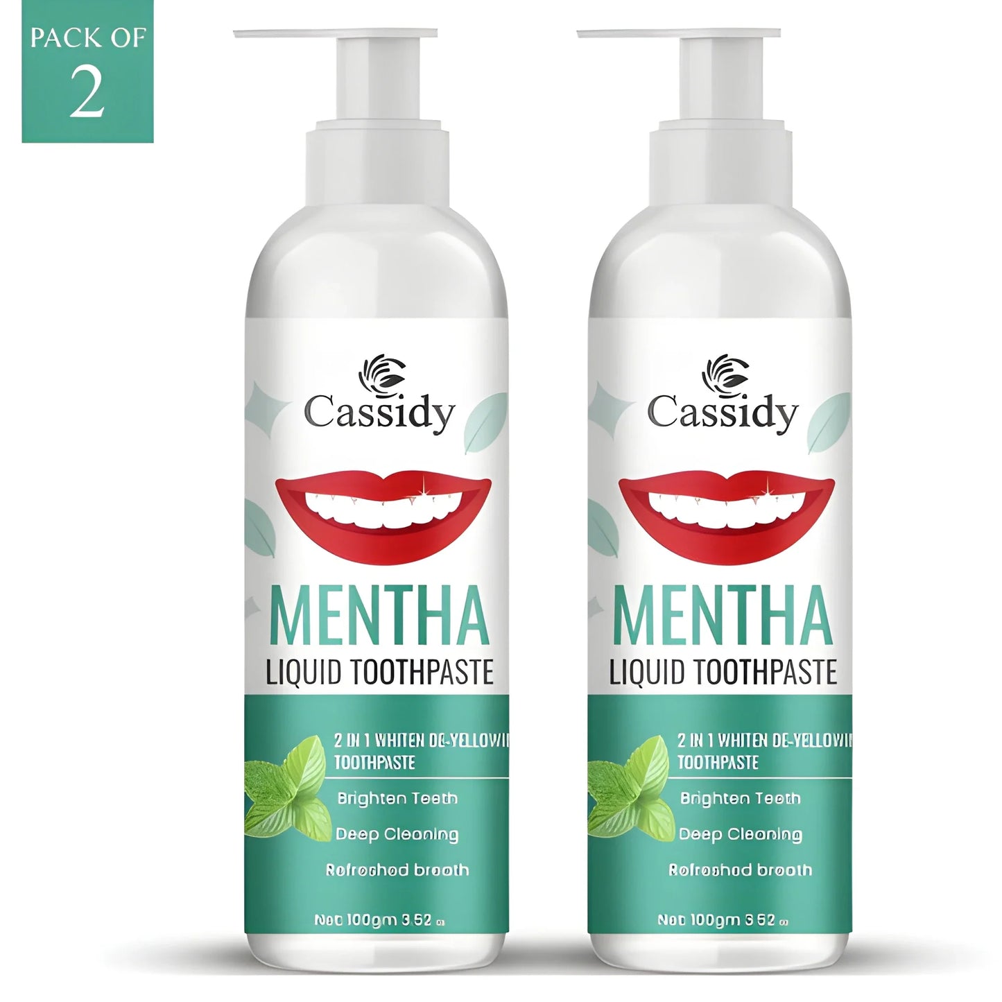 Mentha Whitening Toothpaste Duo