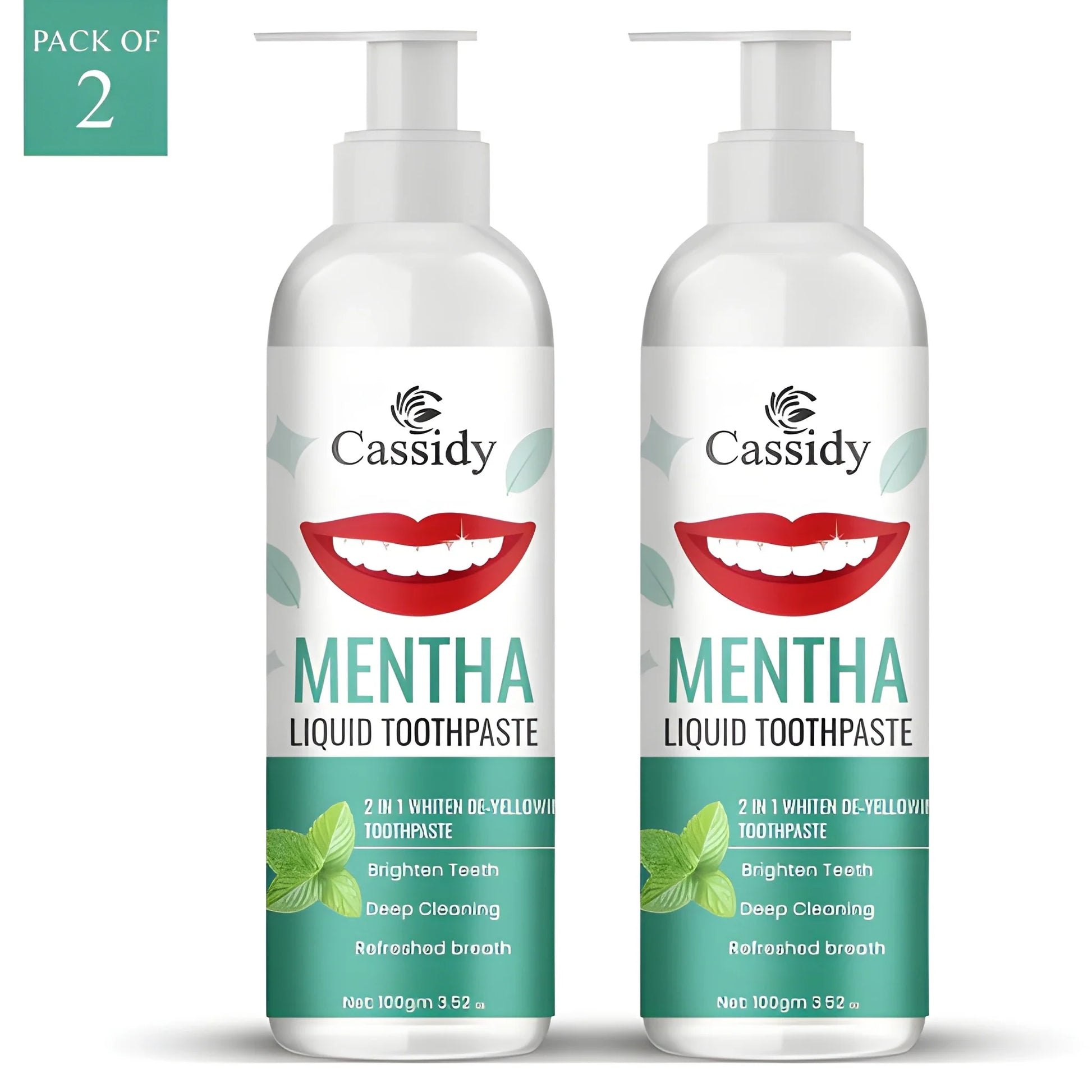 Mentha Whitening Toothpaste Duo