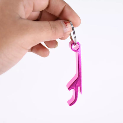 Metal Bottle Opener Keychain - Car & Motorbike