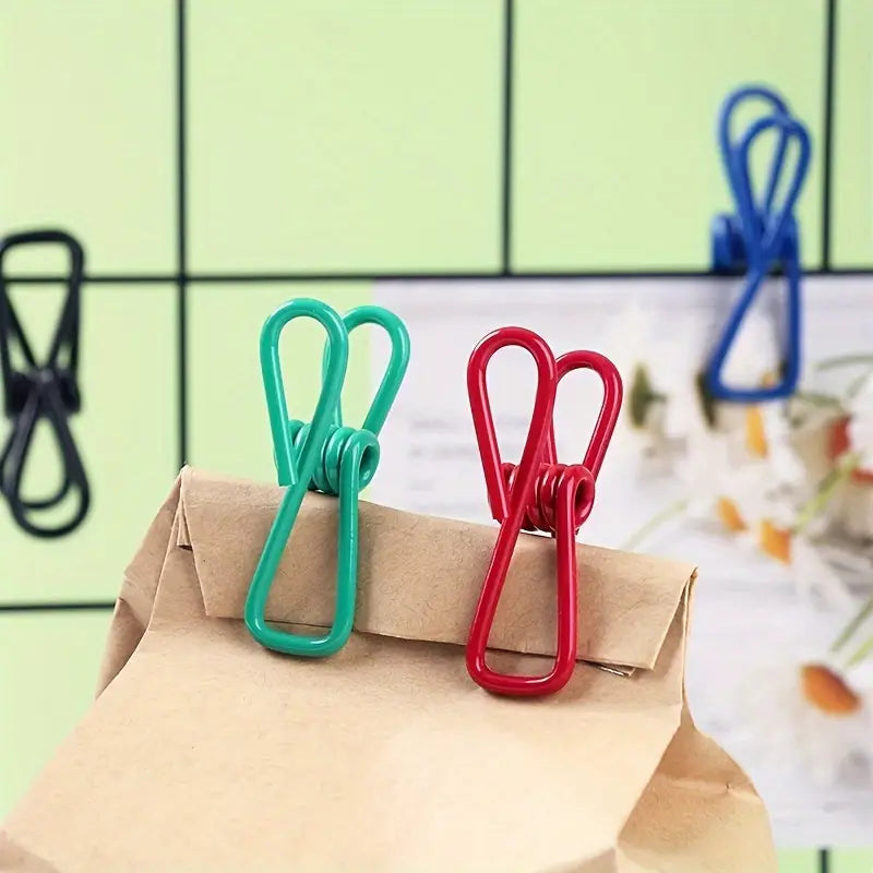 Metal Clothes Pins Clips (5 Pcs Set) - Home Improvement