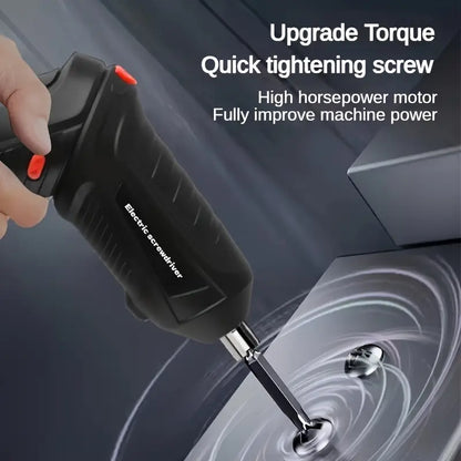 Metal Electric Screwdriver with 47 pcs Screwdriver Bit Set Home Accessories