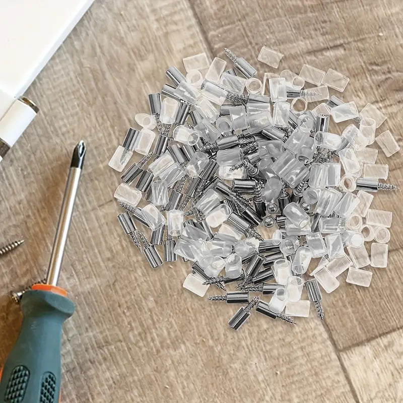 Metal Shelf Support Pegs Set Hardware