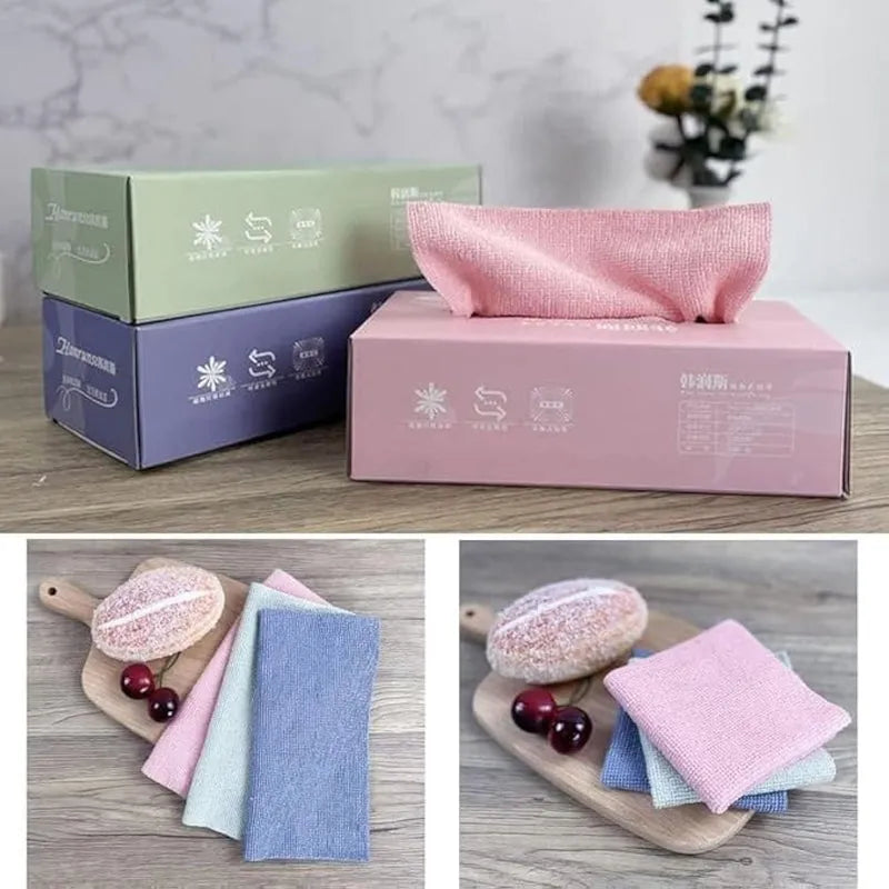 Microfiber Cleaning Cloth 20 PCS (Pack of 1) Home & Kitchen