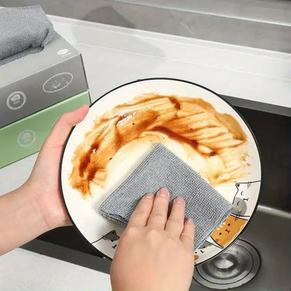 Microfiber Cleaning Cloth 20 PCS (Pack of 1) Home & Kitchen