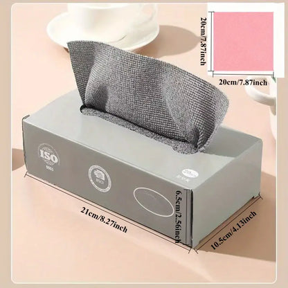 Microfiber Cleaning Cloth 20 PCS (Pack of 1) Home & Kitchen