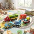 Mini Car Aeroplane Plastic Cartoon Toys