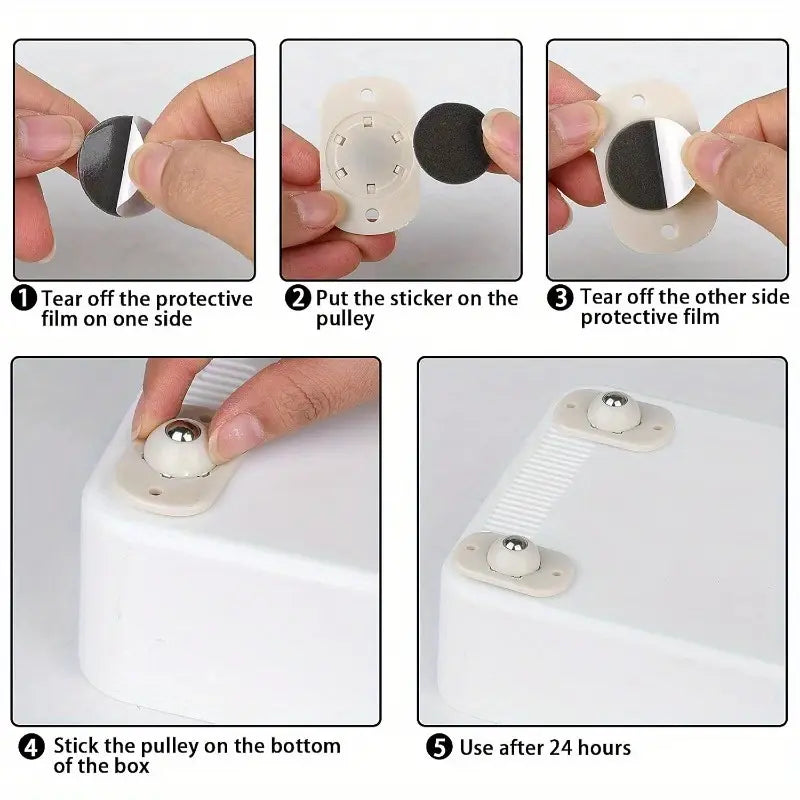 Mini Casters Roller Transfer Bearing Ball Home Improvement