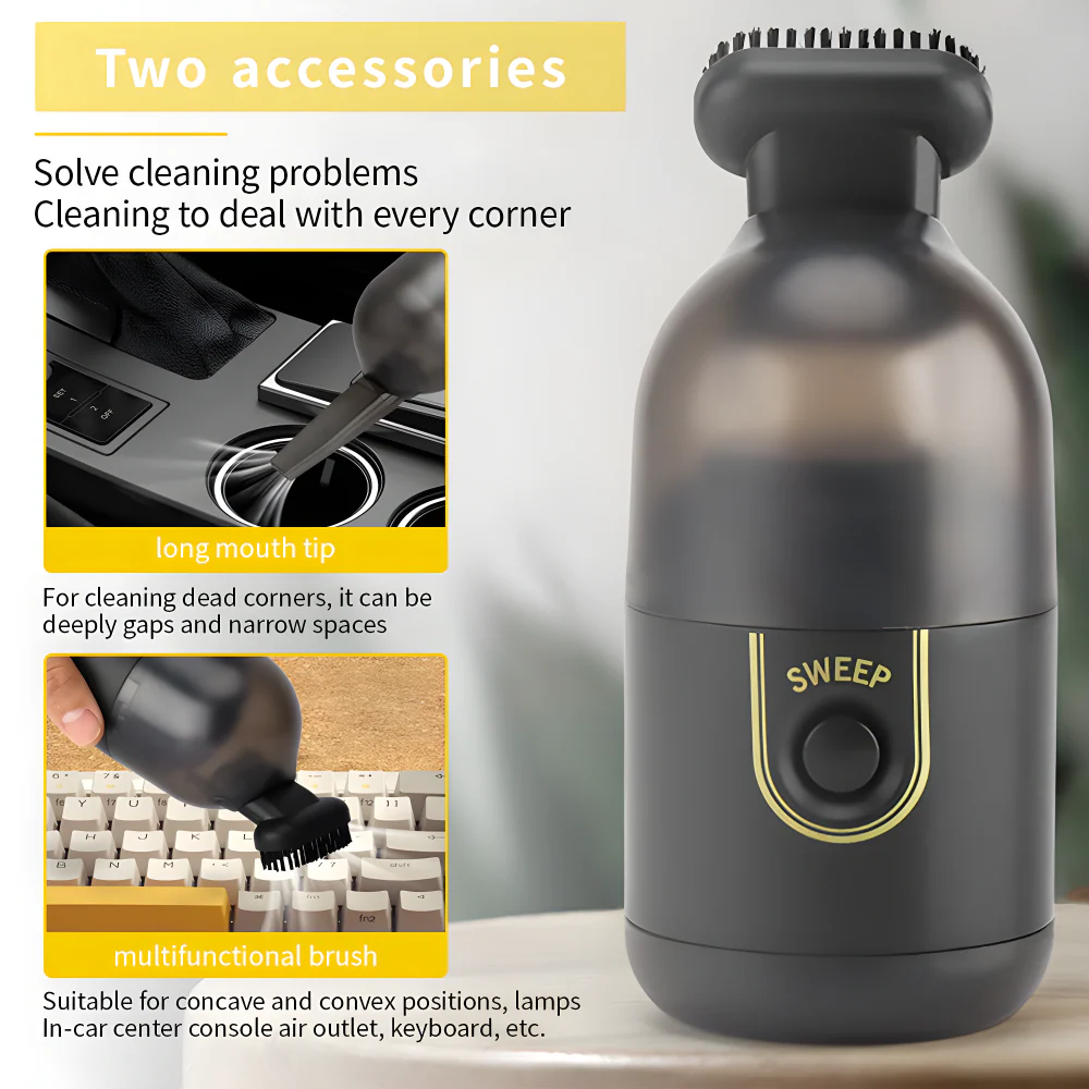 Mini Cordless Desk Vacuum Electronics