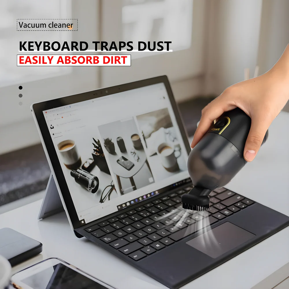 Mini Cordless Desk Vacuum Electronics