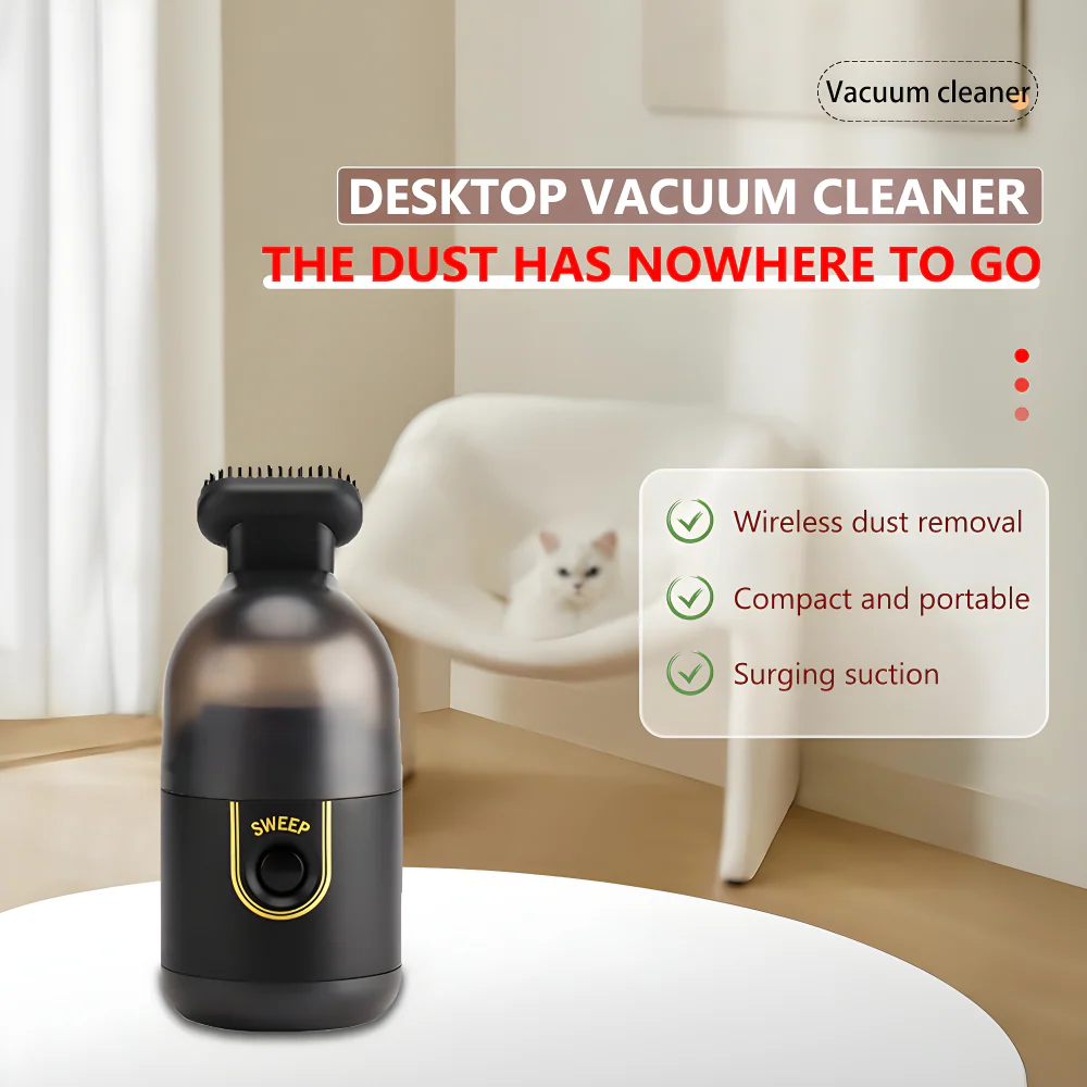 Mini Cordless Desk Vacuum Electronics