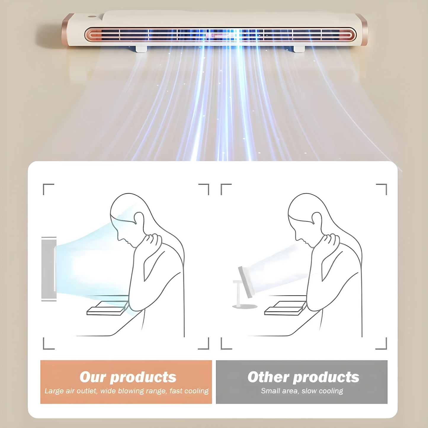 Mini Desktop AC Fan Electronics