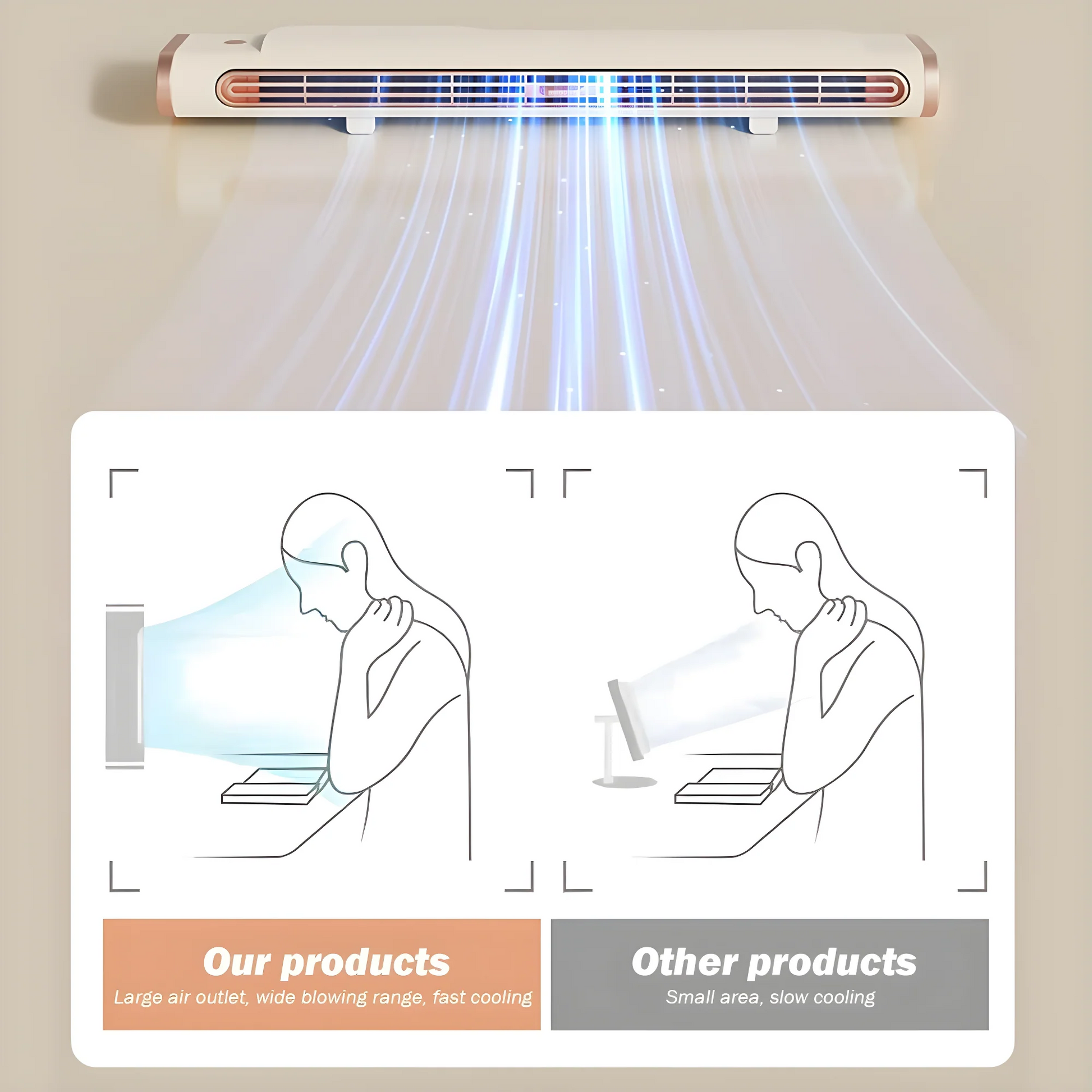 Mini Desktop AC Fan Electronics