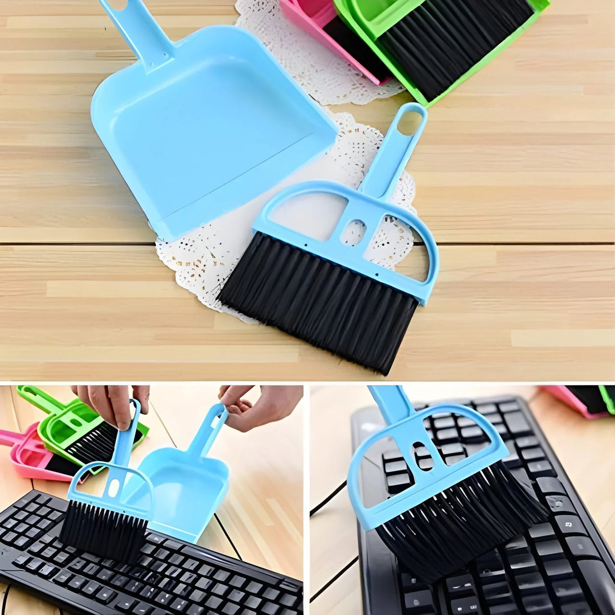 Mini Dust Mini dustpan with brush broom set - factorybuy – MaxSmile