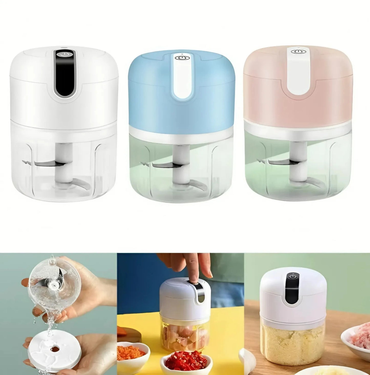 Mini Electric Food Chopper Home & Kitchen