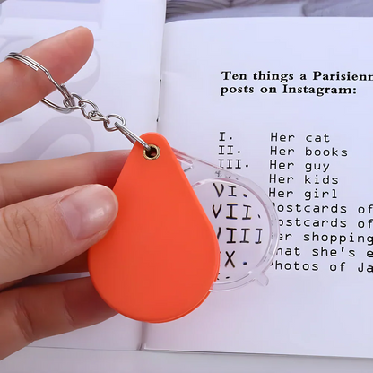 Mini Folding Pocket Magnifier - Office Products