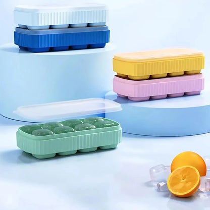 Mini Silicone Ice Cube Tray with Lid