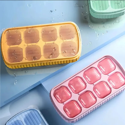 Mini Silicone Ice Cube Tray with Lid
