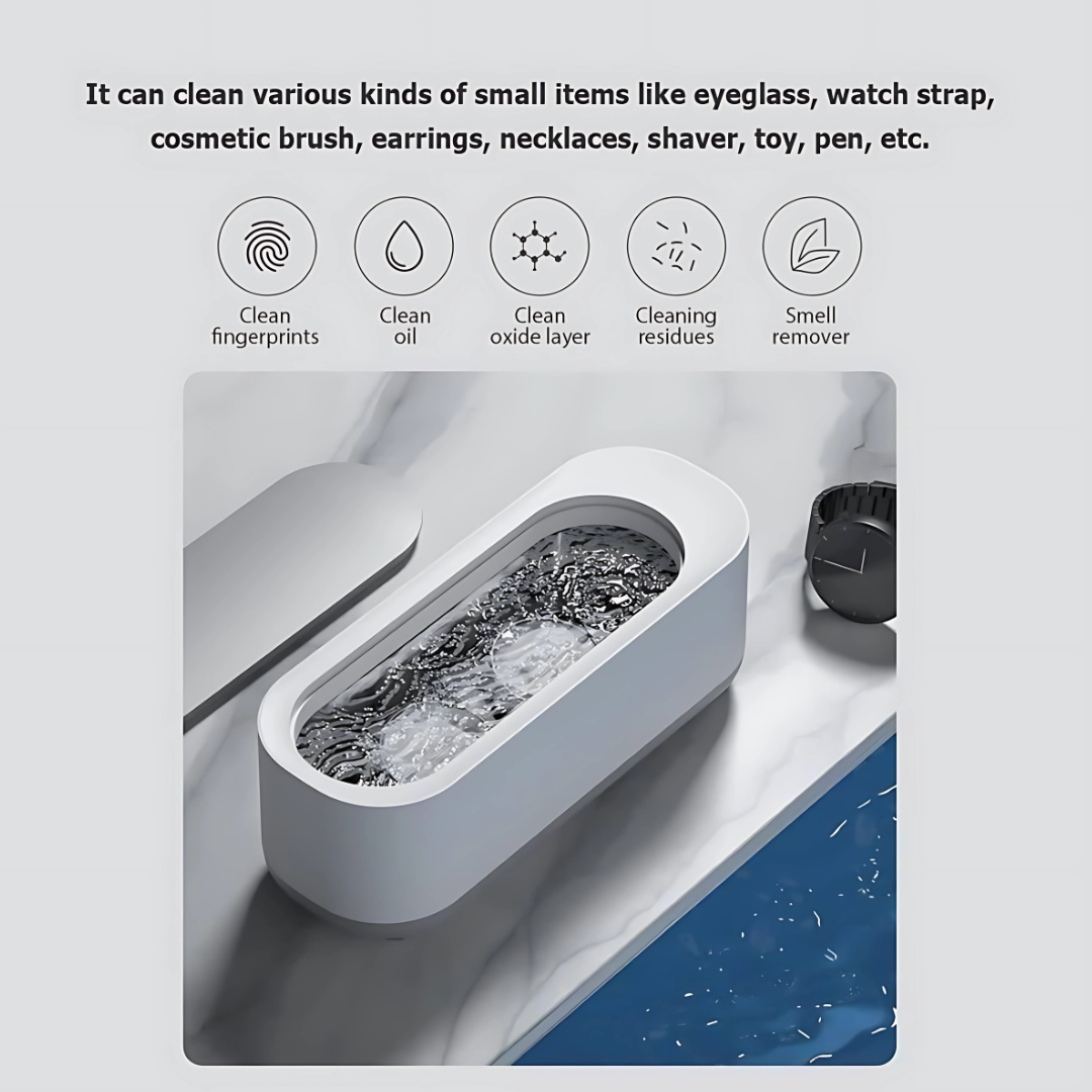 Mini Ultrasonic Jewelry Cleaner Machine 1