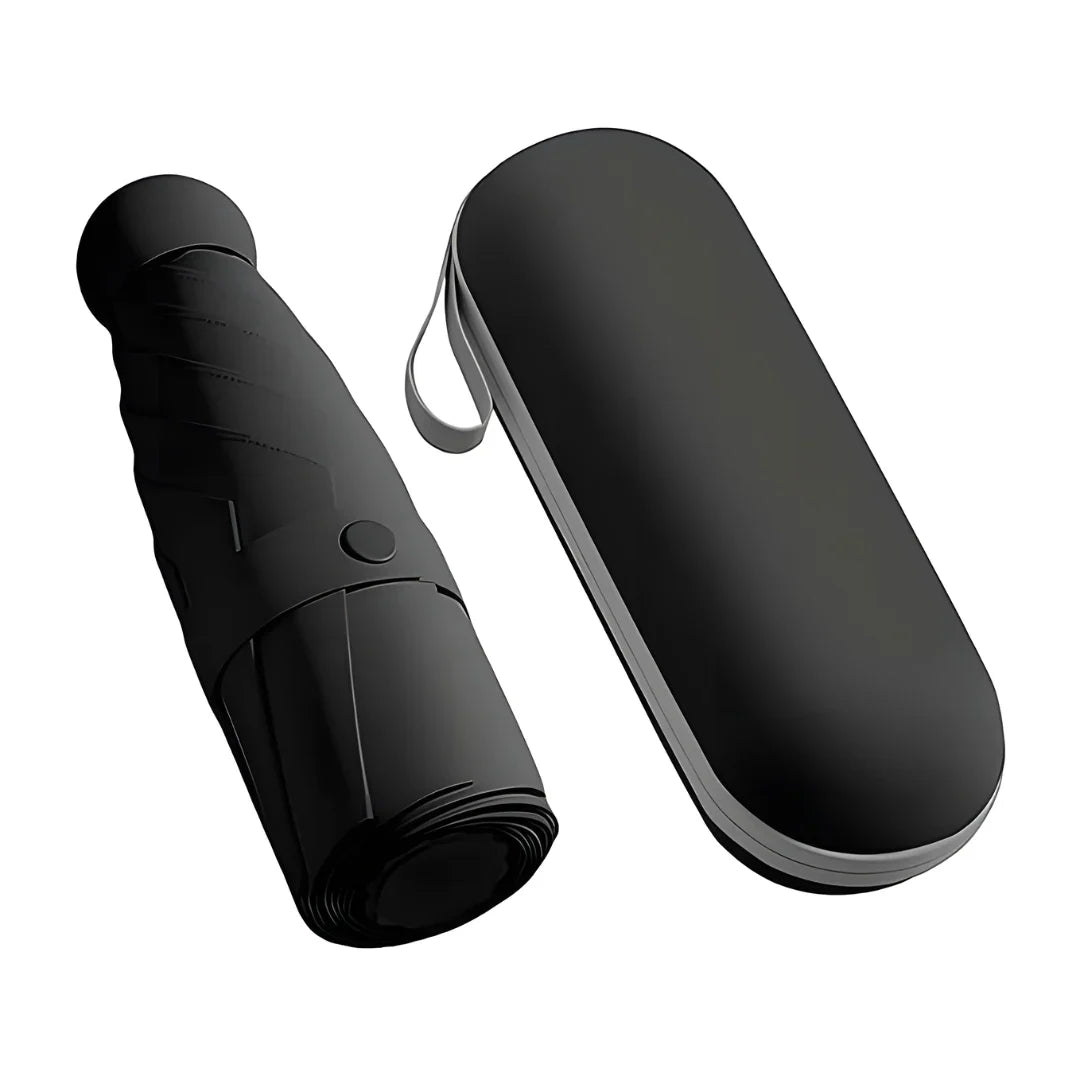 Mini Umbrella with Case for Men & Women (Manual Open)