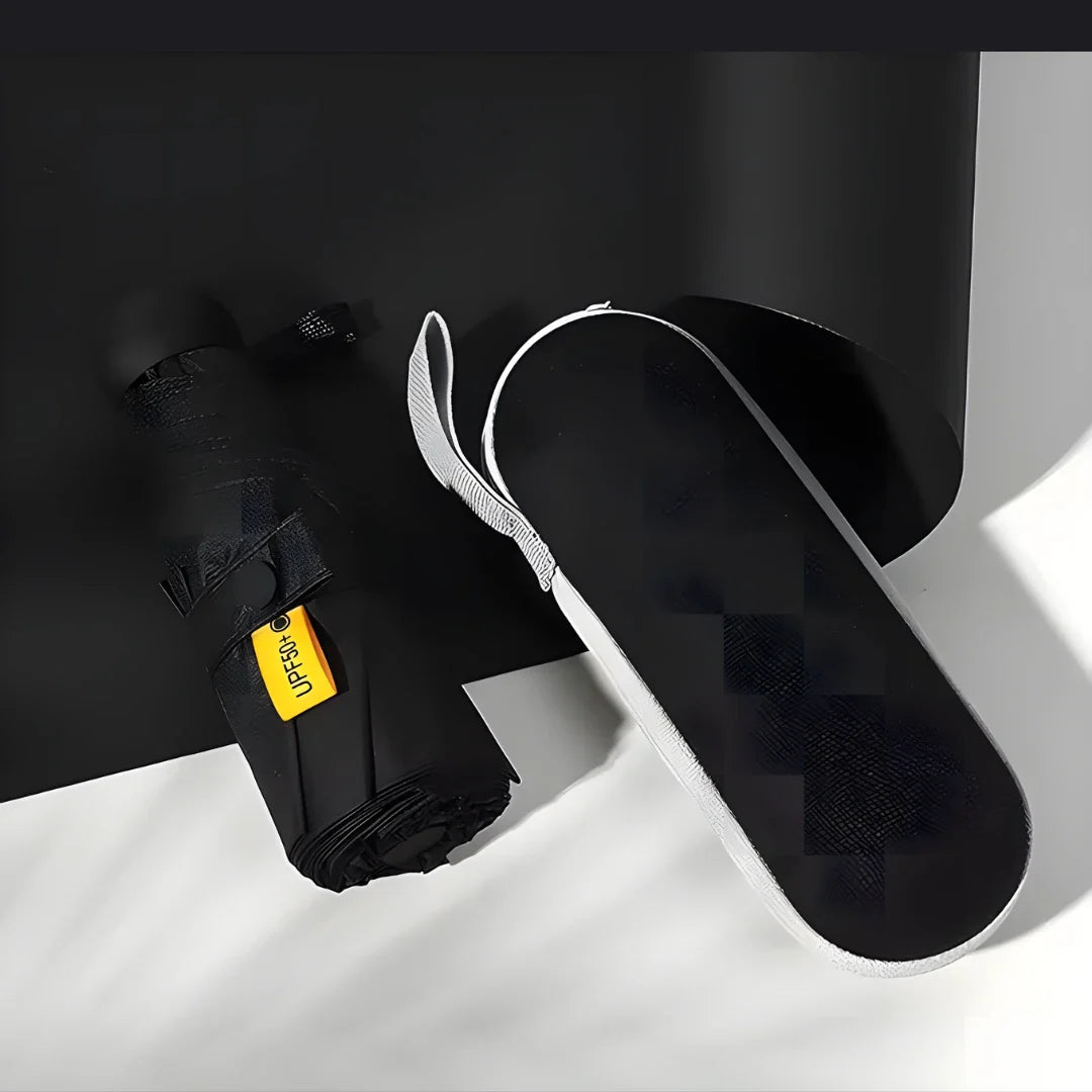 Mini Umbrella with Case for Men & Women (Manual Open)