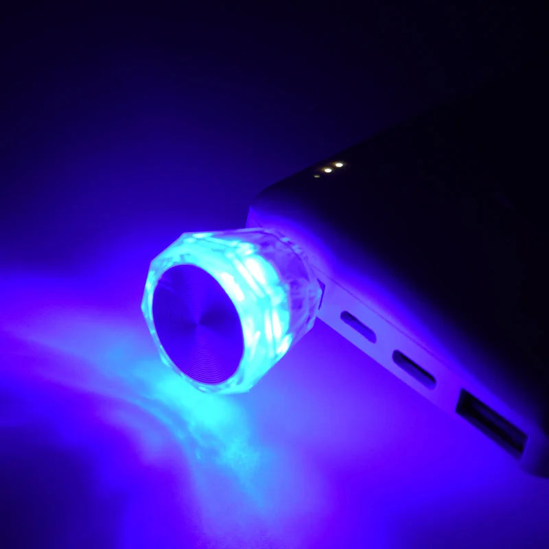 Mini USB LED Light (Diamond Shape) - Home Improvement
