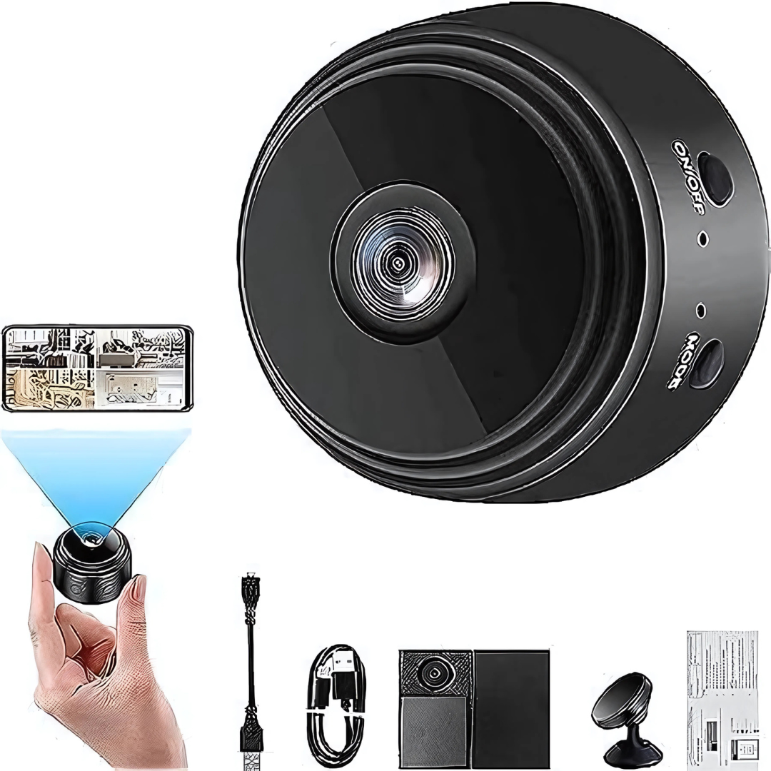 Mini Wireless WiFi,Cameras with Indoor Video Recorder