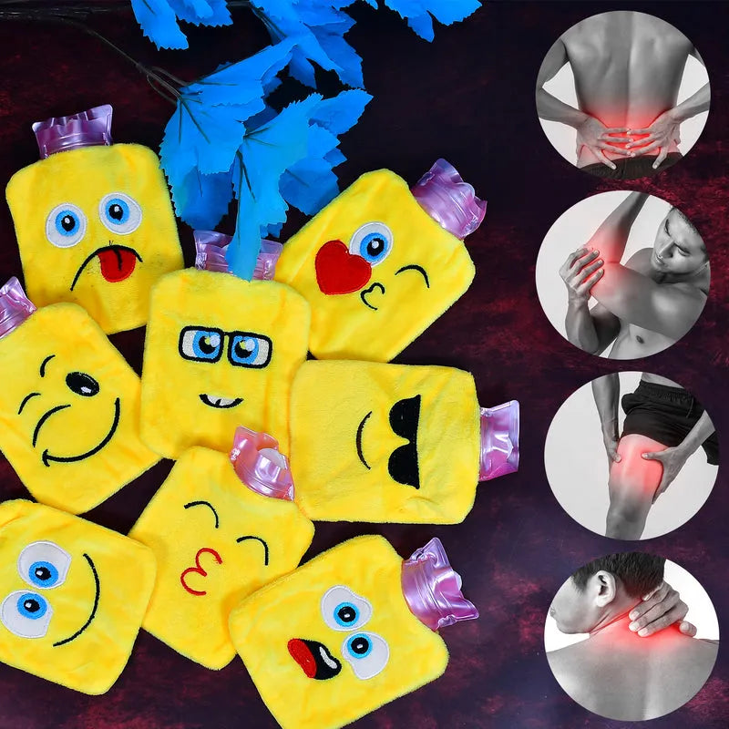 Mix Emoji Designs Small Hot Water Bag - Health Care