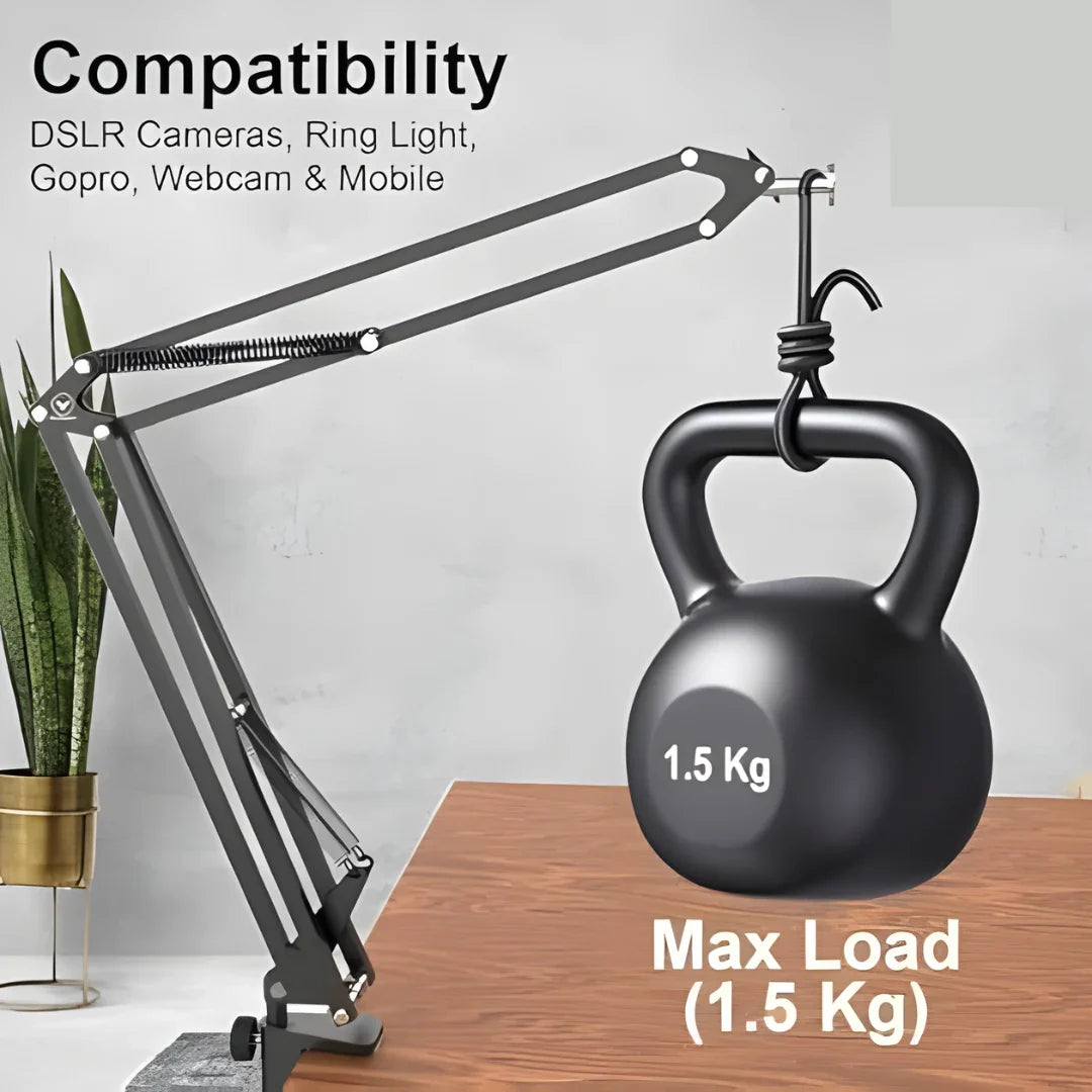 Mobile Phone & Tablet Stand Flexible Clip