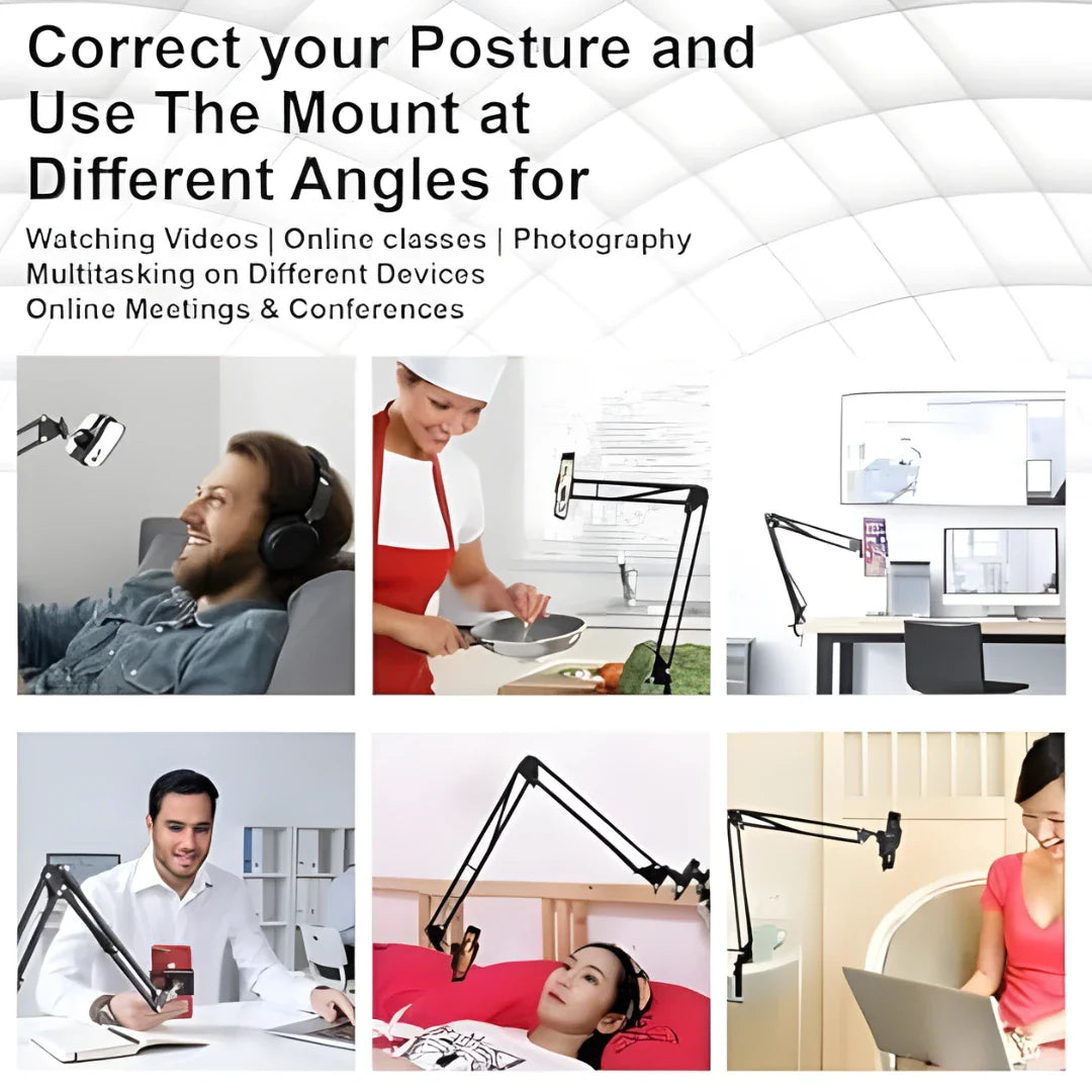 Mobile Phone & Tablet Stand Flexible Clip