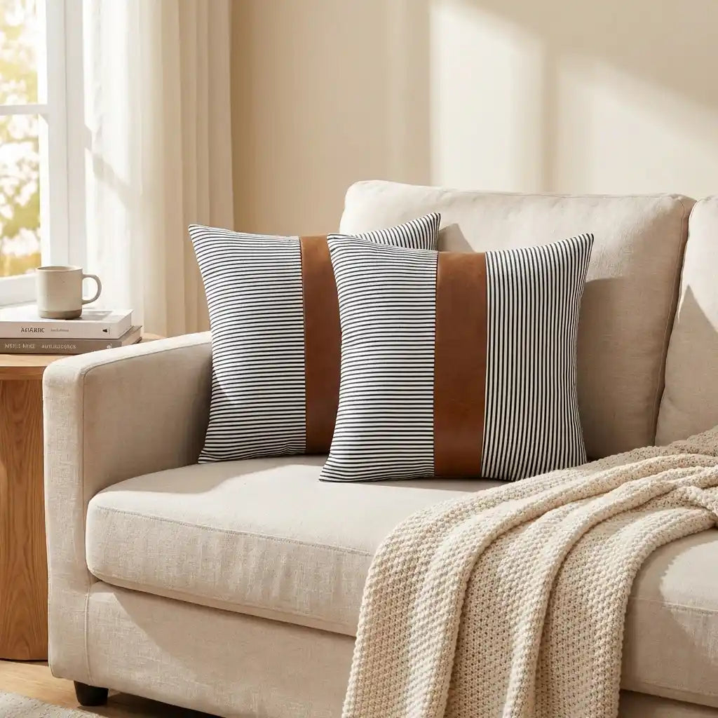 Best modern blend pillow covers - water bottles | 2026 | fast shipping