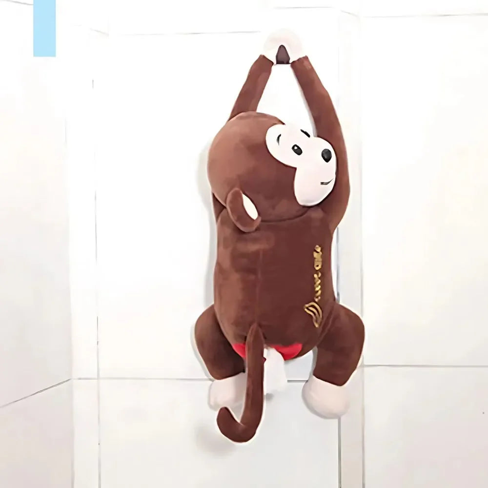 Monkey Plush Tissue Holder