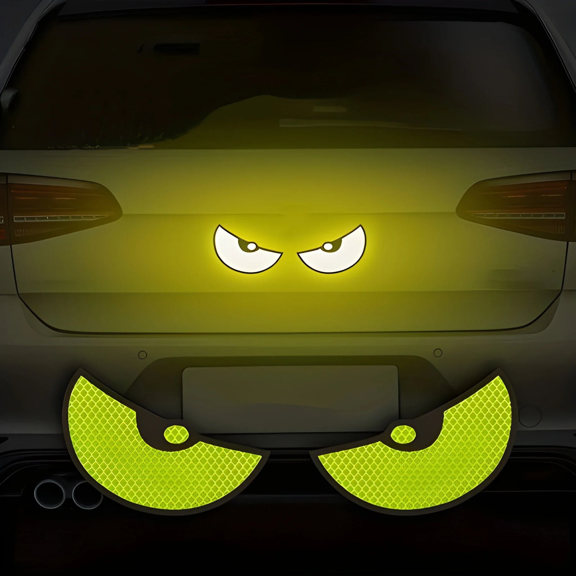 Monster Eyes Reflective Stickers