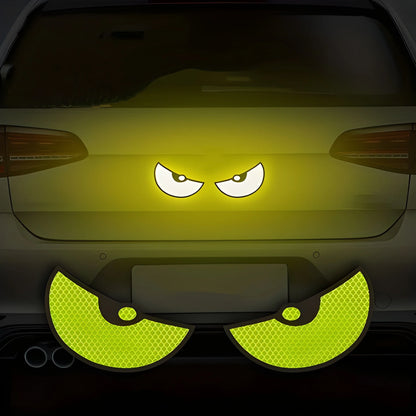Monster Eyes Reflective Stickers