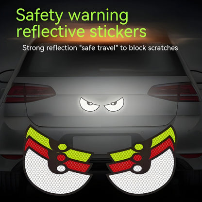 Monster Eyes Reflective Stickers