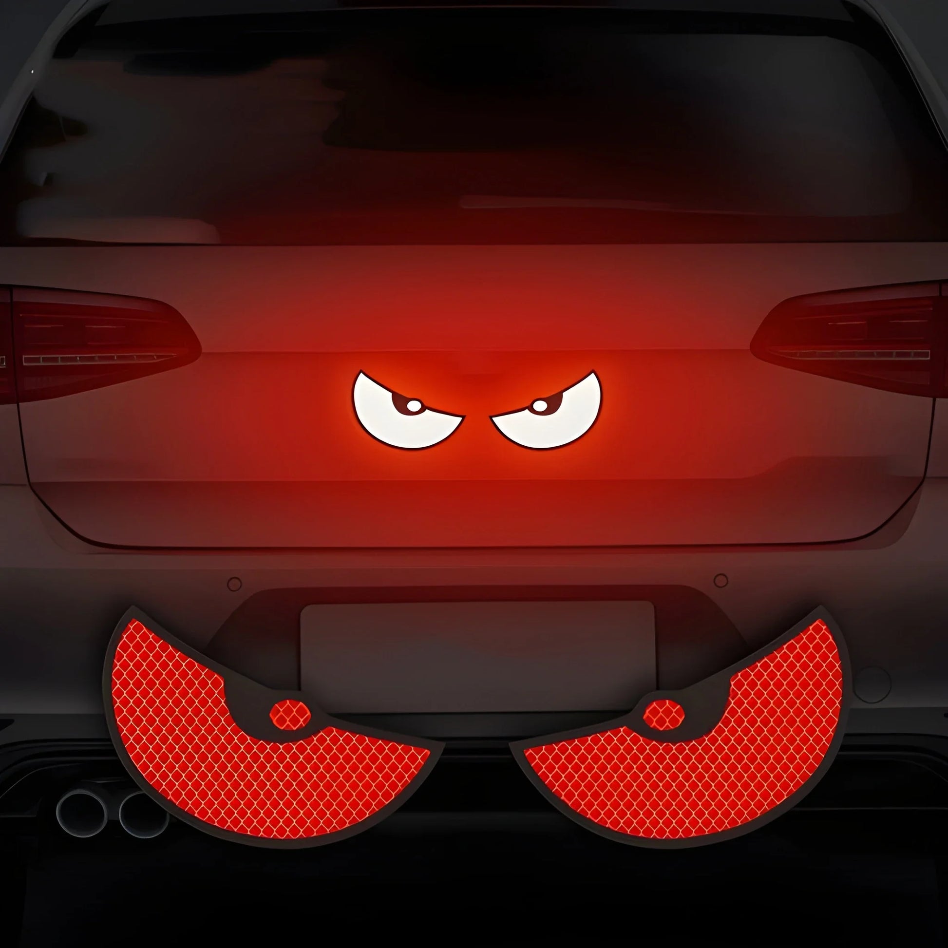 Monster Eyes Reflective Stickers