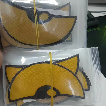 Monster Eyes Reflective Stickers