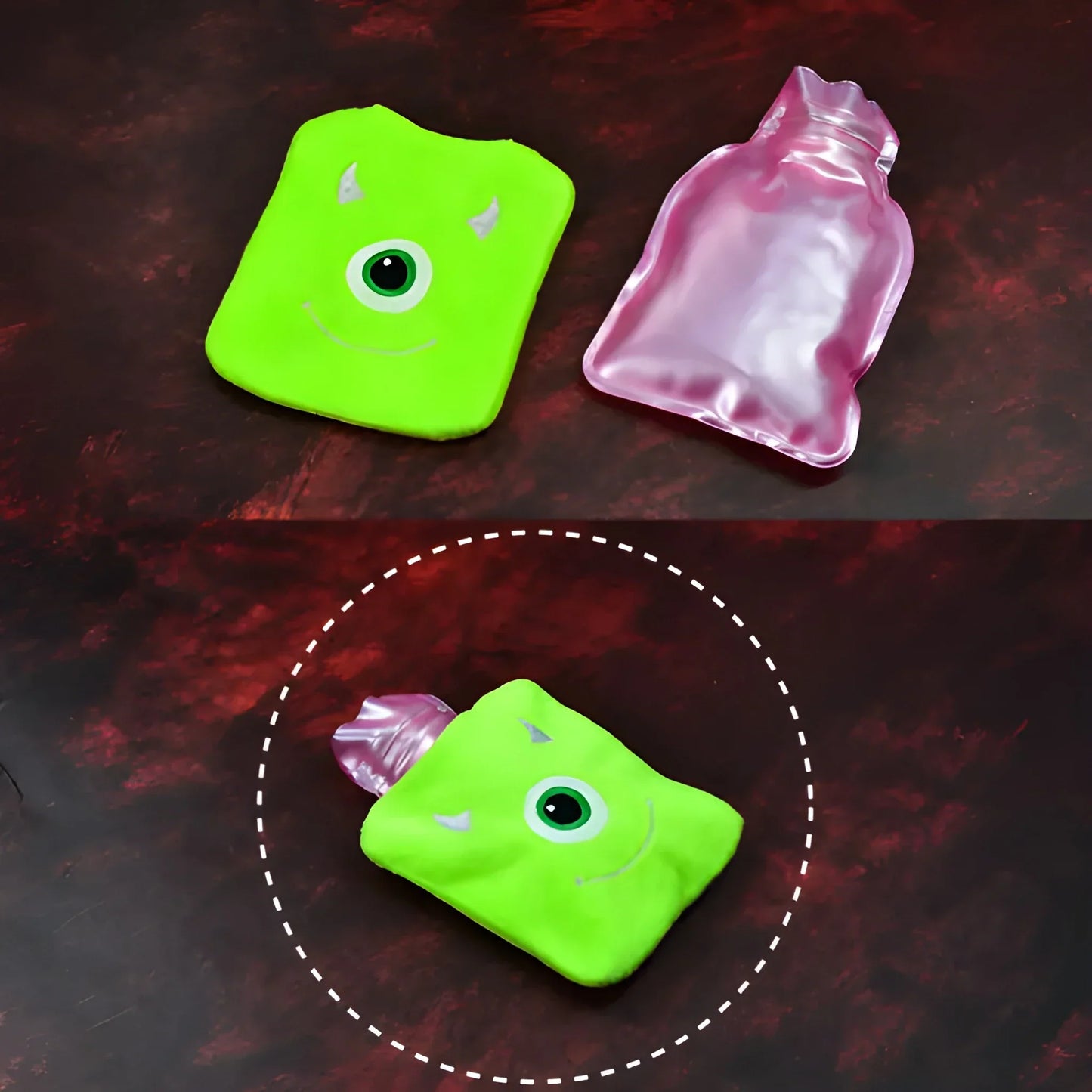Monster Print Hot Water Bag - Health & Personal Care