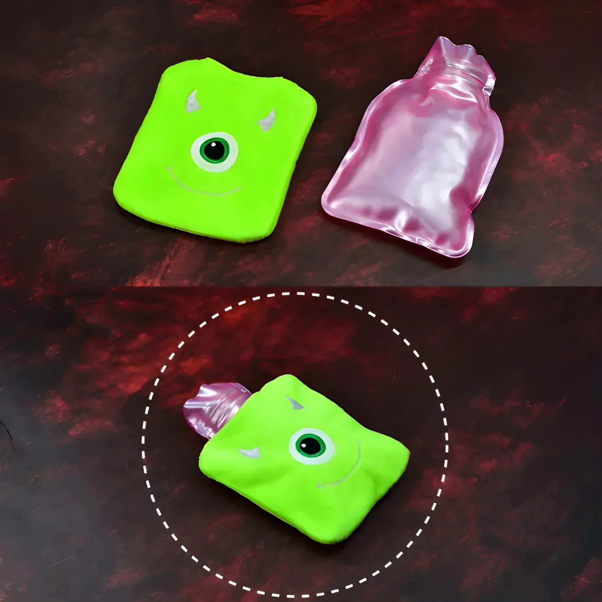 Monster Print Hot Water Bag - Health & Personal Care