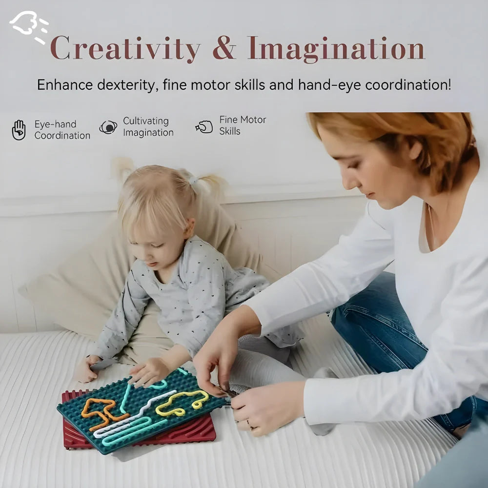 Montessori Sensory Activity Board