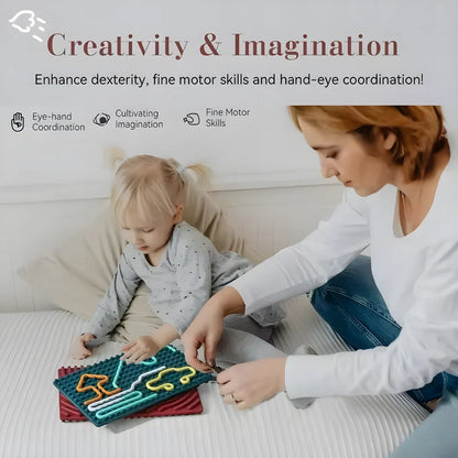 Montessori Sensory Activity Board