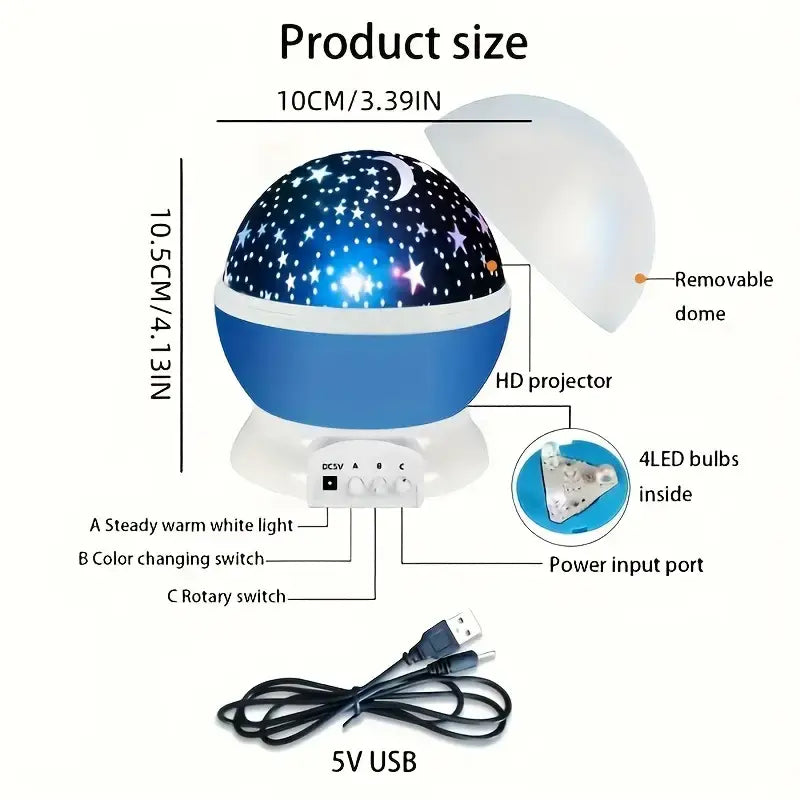 Moon Night Light Lamp