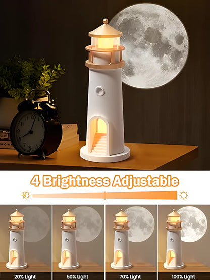 Moon Projection Lighthouse