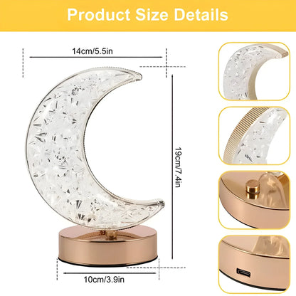 Best moon shape touch table lamp - desk lamps | 2025 | fast shipping