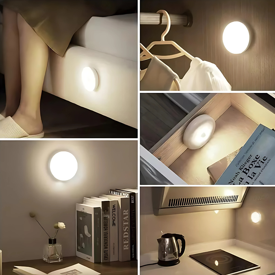Motion Sensor Light for Home with USB Charging Wireless Self Adhesive