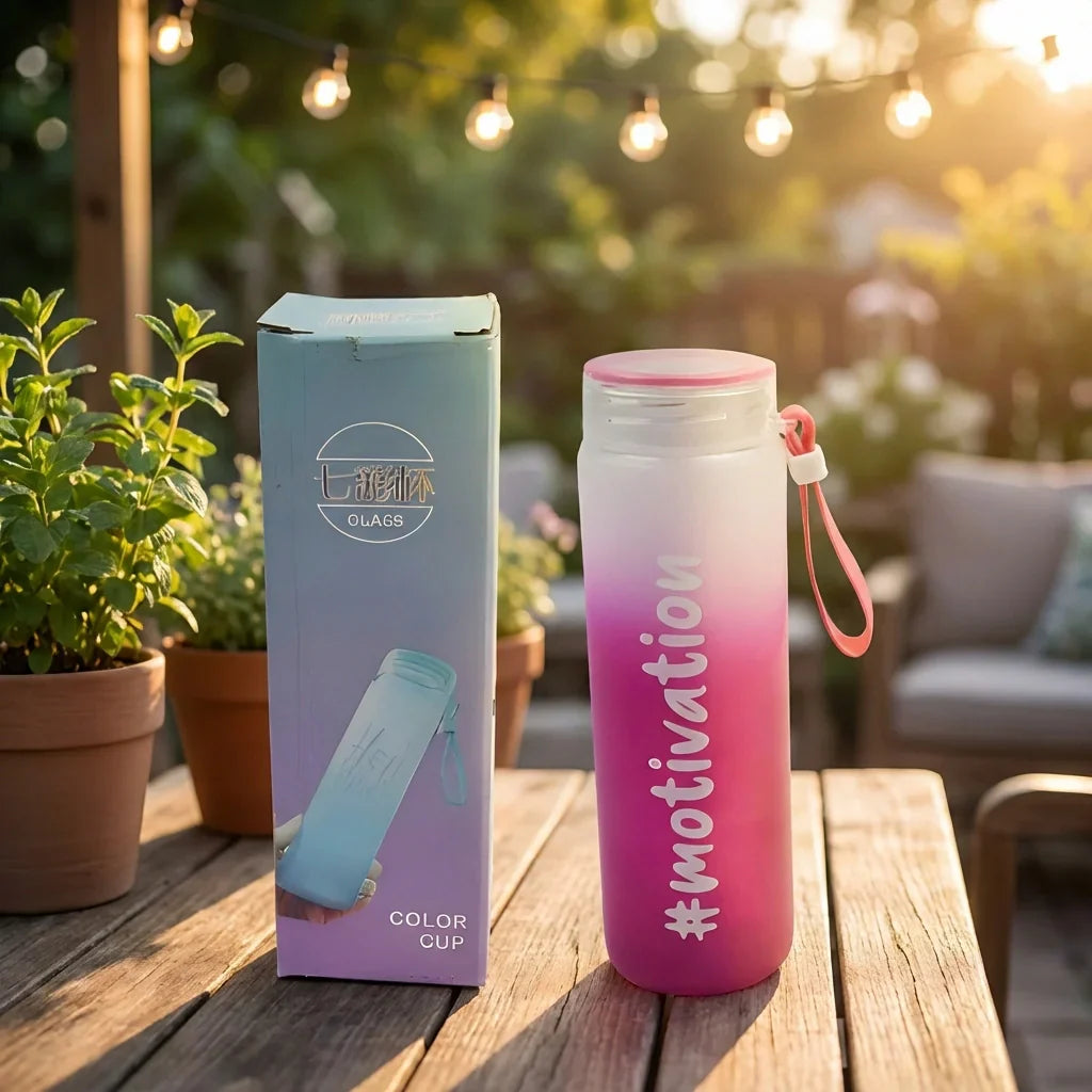 Best motivational portable glass bottle - 2026 | fast shipping