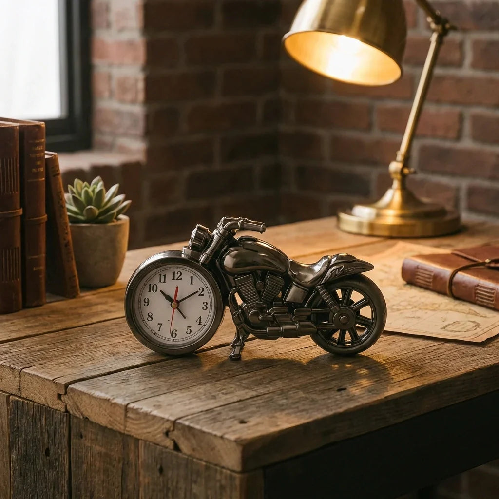 Best motorbike alarm table clock - clocks | 2026 | fast shipping